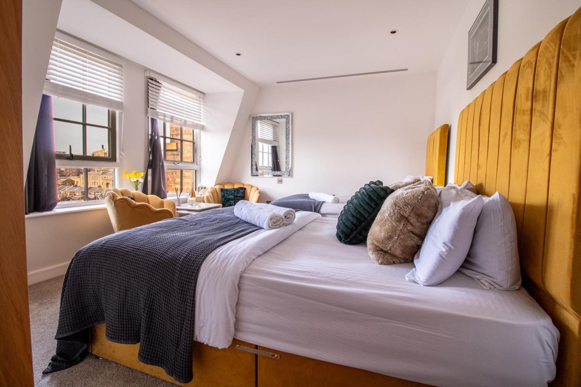 Luxurious 1-Bedroom Penthouse In Marble Arch 71 Londen Buitenkant foto