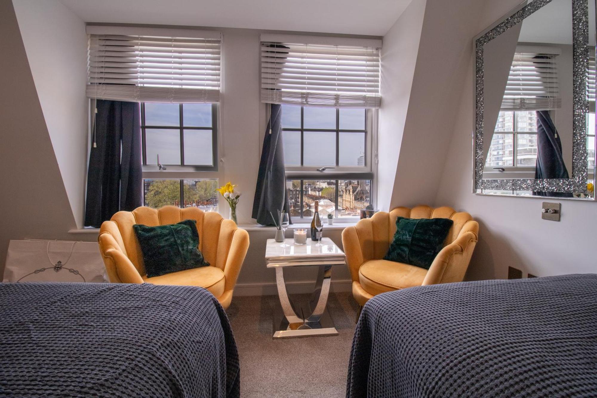 Luxurious 1-Bedroom Penthouse In Marble Arch 71 Londen Buitenkant foto